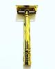 Eldorado Regalia Gold DE Safety razor + SS Blade view 2