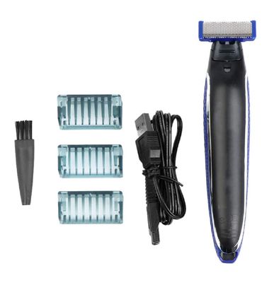 N M Z Rechargeable Full Body Cordless Smart Beard Trimmer and Razor Shaver Edge for Men (Multicolour)