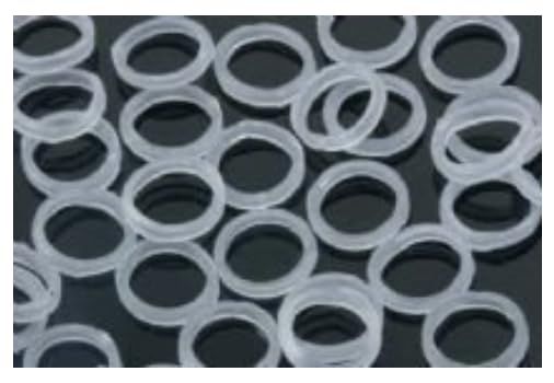 Clear 3/16" Medium 4.5 oz. Non-Latex - Orthodontic Elastic - Braces - Dental Rubber Bands