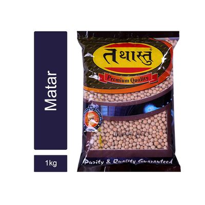 TATHASTU Matar White Peas - Organic Peas_1kg Purity & Quality Gauranteed