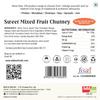 Add Me Premium Sweets Dry Khatta Meetha Mixed Fruit Achar,Chutney, Pickle with Kesar Elaichi Delicious Mixed Fruit Chutney Sweet & Tangy Indian Condiment, Perfect for Snacks, Dips & Sandwiche 350g Pack of 1 view 2
