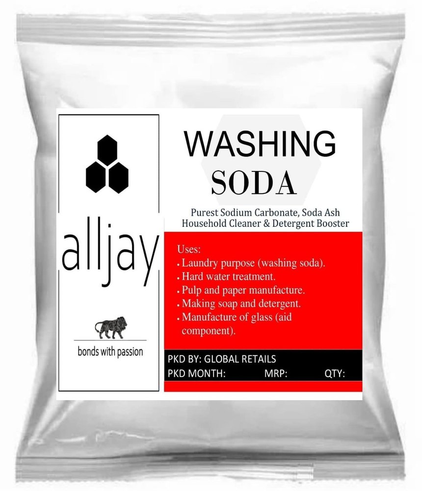 alljay washing/laundry soda powder (980GRAMS) generic pack