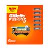 Gillette Fusion Manual Blades for men - 6 count Super Value Pack for Perfect Shave and Perfect Beard Shape with styling back blade| Blades for shaving view 1