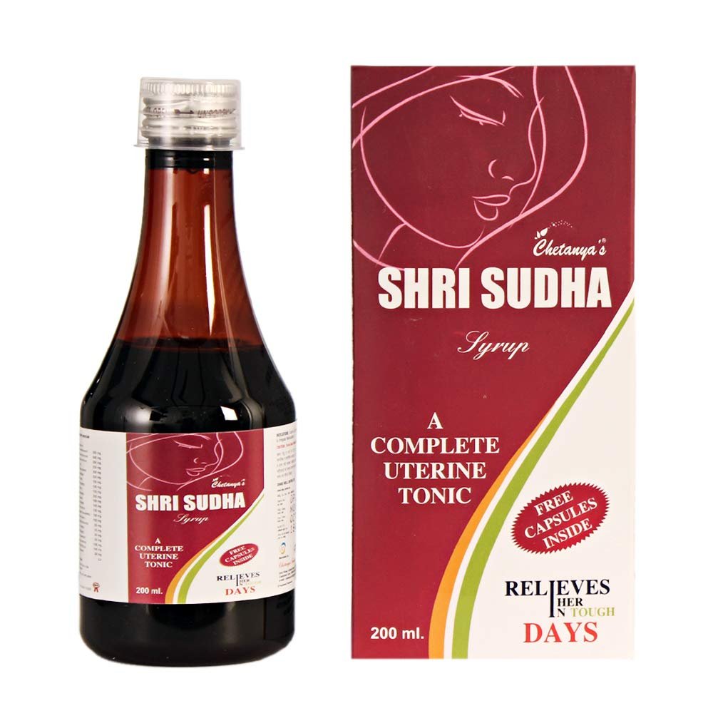 Chetanya Trading Company Shri Sudha Syrup with Iron and Vitamin C for Women (200 ml)