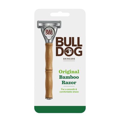 Bulldog Skincare - Original Bamboo Razor for Men + Extra Blade for Shaving