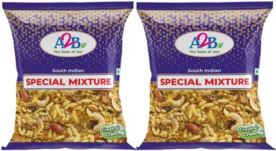Adyar Anand Bhavan Sweets and Snacks A2B Special Mixture (Pack of 2 x 200 g)
