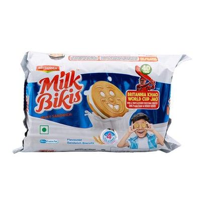 Britannia Milk Bikis Cream, 200g [Pack of 3]