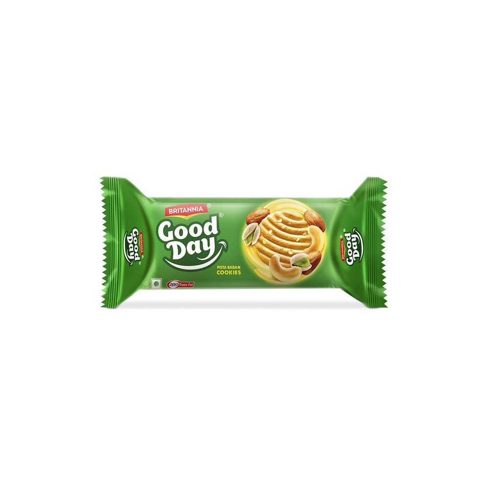 Britannia Good Day Nuts Cookies, 100g [Pack of 6]