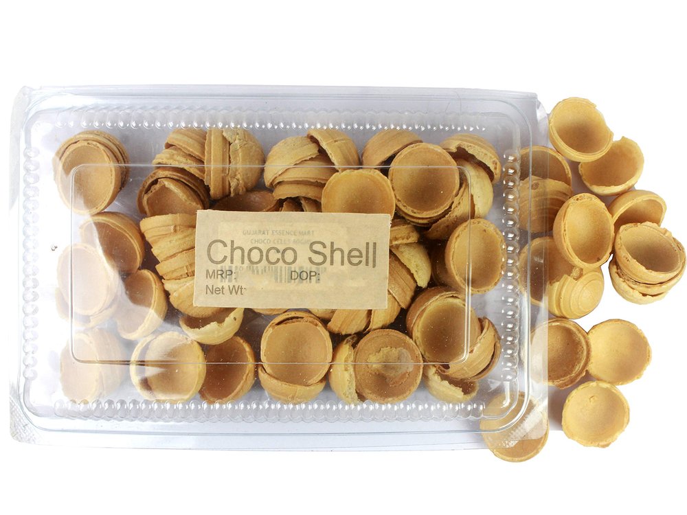 Minimal Choco Shell Waffer Shell , 300g (Pack Of 5 * 60g)