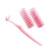 Artibetter Reusable Floss Holder Dental Flosser Handle 20 Refill Heads (Pink) view 1