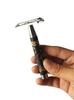 Foreign Holics Stylish Premium Look Black Golden Safety Razor For Men & Boys (Pack of 1) view 1