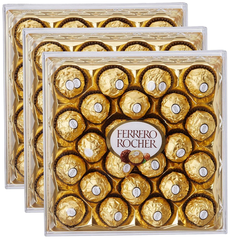 Ferrero Rocher, 24Pcs (Buy 2 Get 1, 3 Pieces) Promo Pack