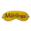 MADANYU Sleeping Eye Mask, Travel Eye Sleep Mask, Printed Eye Night Mask, Eye Relaxing Mask, Eye Cover For Meditation Sleeping Women,Men 8.8x3.1 inch - I Dont Do Mornings view 1