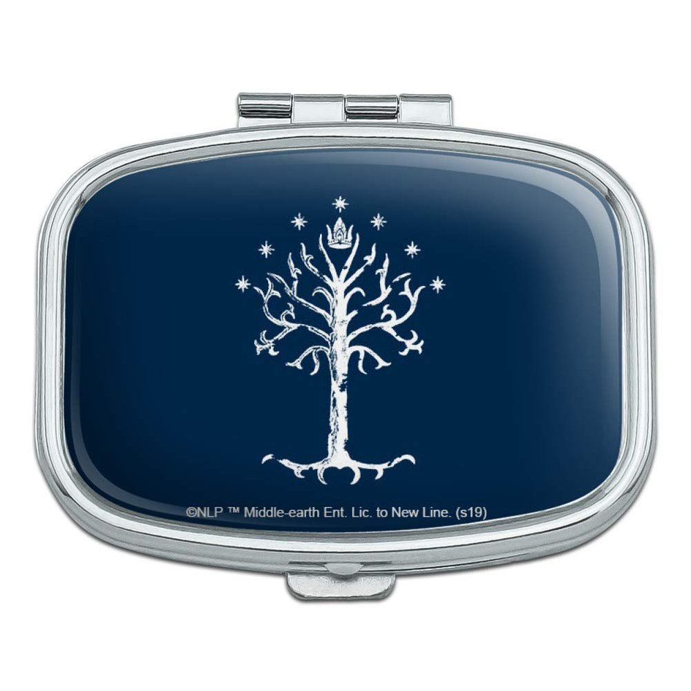 GRAPHICS & MORE Lord of The Rings Tree of Gondor Rectangle Pill Case Trinket Gift Box