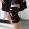 2020 Knee Sleeve, Knee Brace Compression Fit Support for Joint Pain and Arthritis Relief, Improved Circulation Compression - SingleOrange view 1