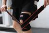 2020 Knee Sleeve, Knee Brace Compression Fit Support for Joint Pain and Arthritis Relief, Improved Circulation Compression - SingleOrange view 2