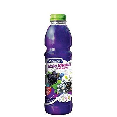 Mala's Flavourable Extracted Fruit Syrup Kalakhatta, 750ml