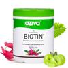 OZiva Plant Based Biotin for Hair Growth| Biotin Powder for Increased Hair Density, Shinier Hair, Healthier Skin & Nails (With Silica, Sesbania Agati), Certified Clean & Vegan, 125g (Classic) view 1