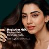 OZiva Plant Based Biotin for Hair Growth| Biotin Powder for Increased Hair Density, Shinier Hair, Healthier Skin & Nails (With Silica, Sesbania Agati), Certified Clean & Vegan, 125g (Classic) view 2