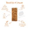 Eat Anytime Mindful Superfood Energy Jowar Bar | Gluten Free & High Fiber | Improve Digestion, Rich In Fiber | High Iron & Magnisum | Jowar Bar/Granola Bar - 300gm (12pcs. of 25g) view 3