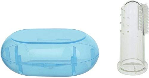 First trend Oral hygeine Tongue n Gum Cleaner for The Babies (Blue)