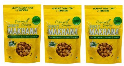 Organic Origins Pudina Makhana, 80 g (Pack of 3)