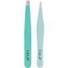 Cala Soft touch mint tweezer duo view 1