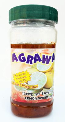 AGRAWAL'S Lemon Sweet Pickle 450 GMS