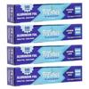 Freshee Aluminium Foil for Wrapping Food 22mtrs Silver Foil Roll Disposable Foil for Food Parcel 66000sqcm, Pack of 4 view 1