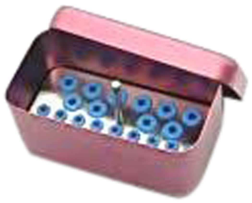 ADDLER DENTAL ENDO BOX FOR SCALER TIPS AND BURS. AUTOCLAVABLE. LIFE TIME ANTI RUSTING WARRANTY.