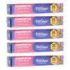 Freshee 25m New Aluminium Silver Kitchen Foil Roll Paper Pack of 5 11 Micron Thick Food wrap Disposable Food Parcel Fresh Food view 1