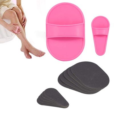 Hair Removal Pad Sets, Hair Removal Tool, New Portable Body Depilation Depilatory Sanding Device Hair Removal Tool Set