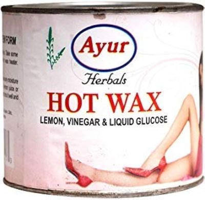 Ayur herbal WAX for Smooth Hair Removal - 600gm For all skin types | Removes Tan, Dead Skin, brightens & moisturizes skin | For Arms, Legs, chest, and Full body (600g pack of 1)