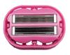 Classic Omnishaver - Pink - The Fastest Way to Shave Head, Legs, Arms, Body | Disposable Shaving Razor Self Cleans & Strops During Use | Hair Cutter with Durable Blade | Bald Head Shaver for Women view 1