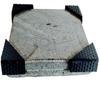 EyeonBay Stone Made Portable Bathroom Foot Scraper Cleaner Stone I Cloth Washing Stone - 100% Natural 8 X 8 Inches view 4