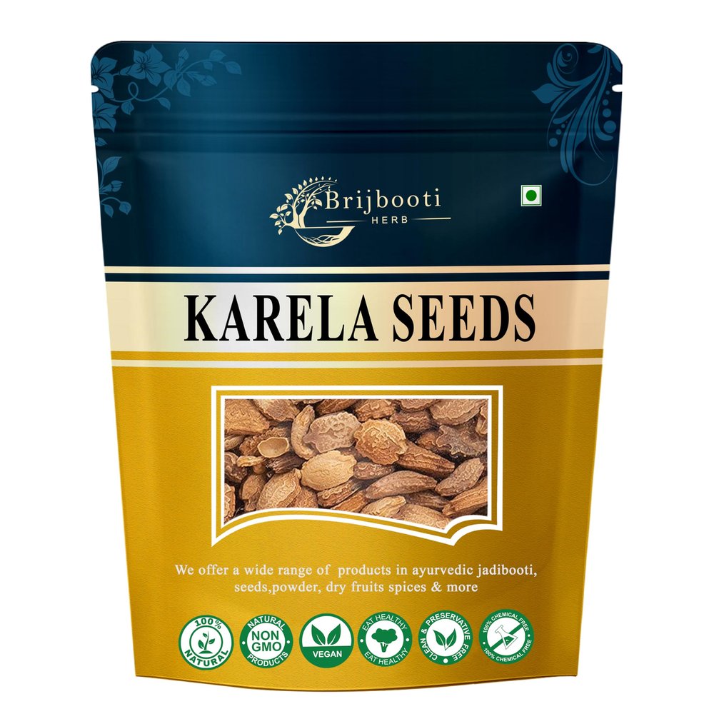 Birju Mahavir Karela Seeds 100 Gr - Bitter Gourd - Bitter Melon - Momordica Charantia