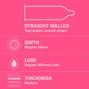Durex Bubblegum Flavoured Condoms for Men - 10 Count |Suitable for use with lubes & toys view 3