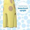 Dr. Brown's Infant-To-Toddler Toothbrush, Giraffe, Manual, Yellow, Pack of 1 view 4