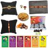 BOGATCHI Complete Rakhi Gift Set, Rakhi with Dry Fruits for Brother and Rakhi with Dark ad White MODAK-240g + Free 3 Rakhi+ Free Roli chawal, Choco Butterscotch and Rakhi Story Card view 1