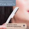 jasclair Dermaplaning Tool Practical Eyebrow, Face and Peach Fuzz Hair Removal Razors for Women, Helps Exfoliate and Smooth the Skin - Bonus Ebook Included for Simple Instructions -9 Count view 2