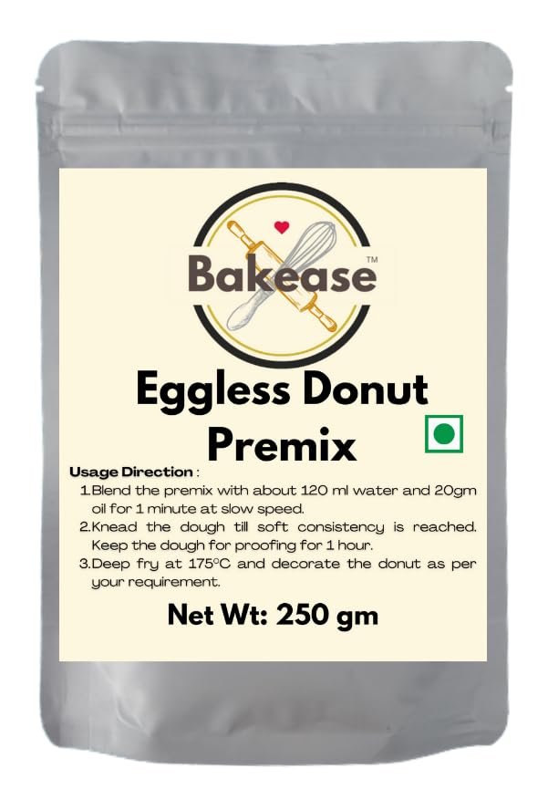 Bakease Donut Premix, 250 gm