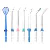 Dental Water Flosser nozzles, TUREWELL 7PCS Replacement Standard and Functional Jet Tips for Family Oral Irrigator FC165, FC168, FC169, FC166, FC163, FC162, FC188, FC288 view 1