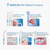 Dental Water Flosser nozzles, TUREWELL 7PCS Replacement Standard and Functional Jet Tips for Family Oral Irrigator FC165, FC168, FC169, FC166, FC163, FC162, FC188, FC288 view 2