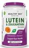 HealthyHey Nutrition Natural Lutein 10mg with 2mg Zeaxanthin - Support Eye Health - 60 Veg. Capsules view 1