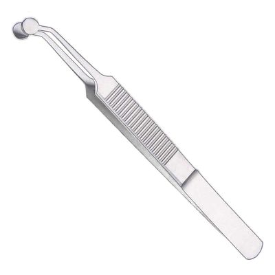 Premium Stainless Steel Meibomian Gland Expressor Forceps Eyelid Massage Tweezers