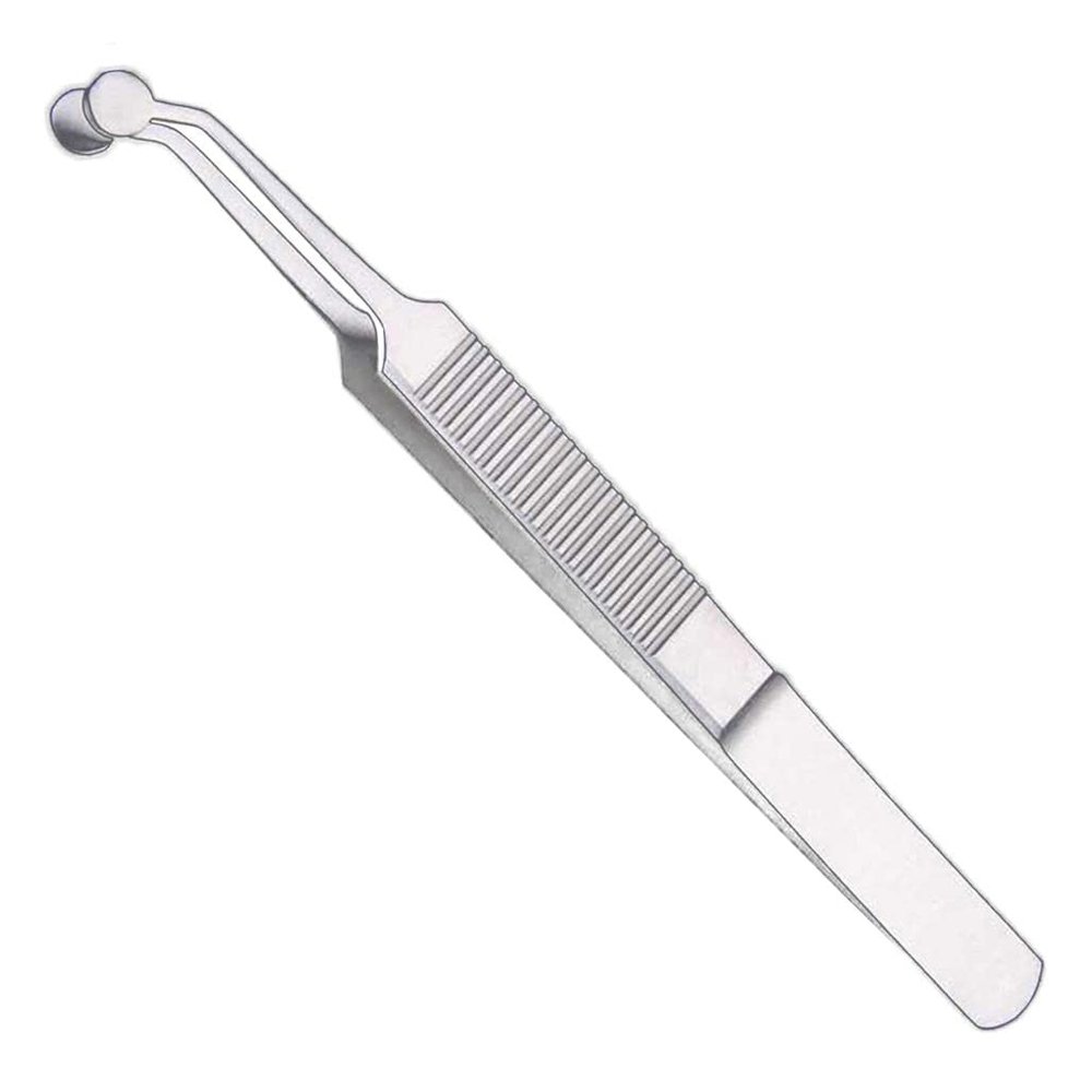 Premium Stainless Steel Meibomian Gland Expressor Forceps Eyelid Massage Tweezers