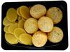 ,Adh Golgappa || Pani puri packet ready to eat - Fry or Bake in Microwave || instant pani puri pellets || Golgappe Packet Readymade || Pani Puri Papad || pani poori Panipuri packets -with (PANI Masala & Chutney Pouch ) Value Pack, 200g view 3