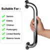 2 Pack 12 Inch Shower Grab Bar, Stainless Steel Bathroom Grab Bar, Shower Handle, Bath Handle, Grab Bars for Bathroom view 3