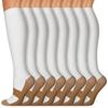 Copper Compression Socks (15-20 mmHg) for Men & Women - Running, Hiking, Cycling, Travel - Improves CirculationL/XL view 1