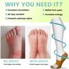 Copper Compression Socks (15-20 mmHg) for Men & Women - Running, Hiking, Cycling, Travel - Improves CirculationL/XL view 4